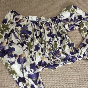 Floral Off-Shoulder Top